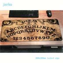 ouija board mats 800x300x3mm desk gaming mouse pad big keyboard mousepad anime notebook gamer accessories padmouse mat 2024 - buy cheap