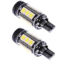 2 шт., Автомобильные светодиодные лампы 12 В 7,5 Вт T15 W16W 15SMD 5050 COB 921 2024 - купить недорого