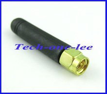 5 piece/lot 433MHZ rubber 2-3dbi gains antenna with SMA male plug straight connector 2024 - buy cheap
