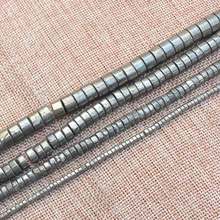 Natural Pyrite wheel shape Loose Beads 15inch per strand,For DIY Jewelry Making !We provide mixed wholesale for all items! 2024 - buy cheap