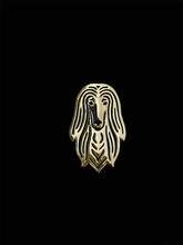Trendy cute personalized Afghan Hound vintage brooches  plated silver plated men brooches fashion jewelry hand of king 2024 - buy cheap