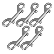 316 Stainless Steel 100mm Double End Bolt Snap Hook Marine Grade Double Ended Snaps Diving Clips Key Ring & Pet Chains 2024 - buy cheap