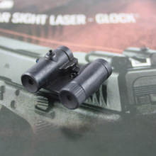Visão traseira de aço tático laser ponto vermelho para todas as pistolas glock series mini mira laser de caça 2024 - compre barato