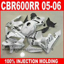 Custom Injection molded plastic parts for 2005 2006 HONDA CBR 600 RR CBR600RR fairings 05 06 white repsol fairing bodyits 2024 - buy cheap