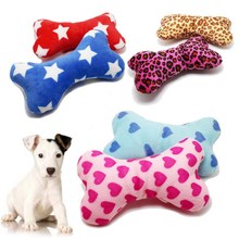 Cute Strip Plush Pet Dog Cat Sound Squeakers Squeaky Toy for Small Dog Puppy Chew Play Bone Toy Pet Product 2024 - buy cheap
