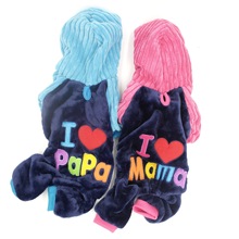 Ropa de invierno de lana para perros pequeños, Mono para Gato, traje para perros y mascotas, para Halloween, Navidad, ropa de X'mas 2024 - compra barato