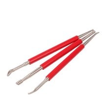 3Pcs/Set Polymer Sculpting Clay Craft Tool Stainless Steel Ceramic Pottery Tools Wax Clay Sculpting Tool High Quality 2024 - buy cheap