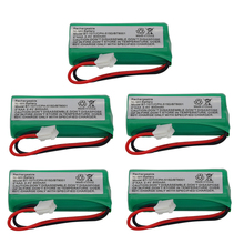 5pcs 2.4V 800mAh Ni-MH Cordless Phone Battery for Uniden BT-1011 BT-1018 BT1011 BT1018 BT-694 2024 - buy cheap