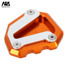 Nawenson Motorcycle Side Stand Foot Widening Aluminum Enlarger Plate For KTM Duke 790 2018-2019 2024 - buy cheap