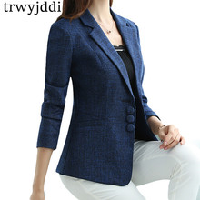 2021 New Spring Autumn Blazer Fashion Slim Long-sleeved Large Size S-6XL Women's Jacket Casual Blazers Suit n850 2024 - buy cheap
