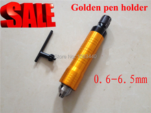 0.6-6 MM High Quality Golden Pure Steel Flexible Shaft Pen Holder/Chuck Handle,Accessory for AGP & WINSA Hang-up Rotary Machine 2024 - buy cheap