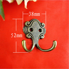 Fashion clothes hook rustic clothes hook door coat hooks CP210 2024 - buy cheap