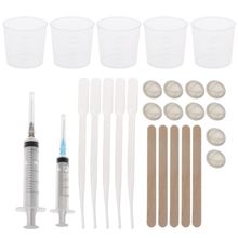 1 Set Silicone Mold DIY Jewelry Making Tool Kit Mix Stick Dropper Spoons Cups Clasp Geometric Epoxy Resin Combination Crafts 2024 - buy cheap