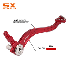 Motorcycle Red Aluminum Rear Foot Brake Lever Pedal For HONDA CRF150F CRF230F CRF 150F 230F 2003-2009 2012-2017 Dirt Bike 2024 - buy cheap