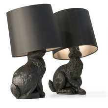 Креативный настольная лампа в форме кролика светодиодный светильник tafellamp, прикроватная лампа, настольные лампы для спальни, гостиной, стол... 2024 - купить недорого