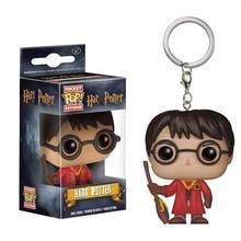 pop Harri Potter WITH Broom Stitch Red Action Toy Figures Doll With Retail Box PVC Pocket Keychain Toy Car Bag Key Ring Chain 2024 - buy cheap