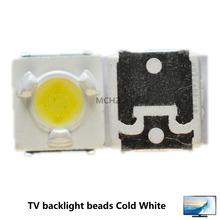 1000PCS/Lot LUMENS SMD LED 3535 3537 3V 1W Cool white For TV Backlight Lamp beads 2024 - buy cheap