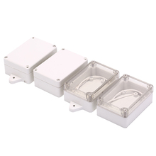 Caja de plástico impermeable para instrumentos electrónicos, caja de cierre transparente/blanco, 4 estilos, 85x58mm x 33 2024 - compra barato