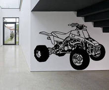 Wall Sticker For Kids Rooms ATV Motorcycle Decal Sport Bike Children Boys Bedroom Wall Decals Removable Vinyl Wallpapers LC021 2024 - buy cheap