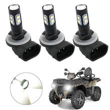 3PCS HEADLIGHT LED BULBS 150W 3600LM 6000K WHITE HIGH POWER 3 PACK for ATV POLARIS SPORTSMAN 2024 - buy cheap