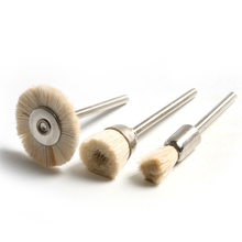 3PCS 3mm T Type/Bowl Type/Pen Type Wool Polishing Buffing Wheels Brushes Burs For Dust Cleaning Tools 2024 - buy cheap