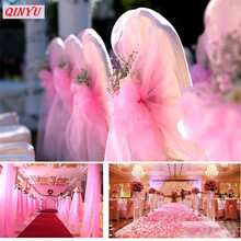 48cmx5m Wedding Room Tulle Roll  Wedding Table Decoration Gauze Element Tutu Skirt Party Birthday Gift Wrap 8Z-SH015 2024 - buy cheap