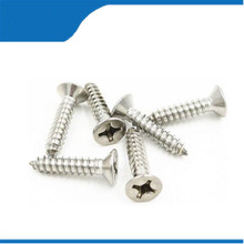 Free shipping 200pcs M1 M1.2 M1.4 M1.7 304 Stainless Steel Countersunk Cross Head Self Tapping Screws stainless bolts,nails 2024 - buy cheap