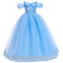 2019 Girl Party Princess Dress Baby Kids Dresses For Girls Teenager Wedding New Snow Queen Cosplay Tutu Vestido Children Clothes 2024 - buy cheap