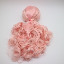 Blyth boneca do couro cabeludo (rbl) cabelo rosa com bang 0719 2024 - compre barato