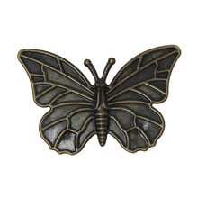 Doreen Box Lovely 30PCs Antique Bronze Filigree Butterfly Embellishments Findings 6x4cm(2-3/8"x1-5/8") (B18887) 2024 - buy cheap