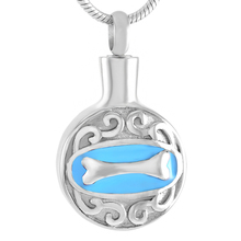 IJD9517-colgante de acero inoxidable para hombre y mujer, colgante de joyería para cremación, recuerdo de cenizas conmemorativo, para perros y Mascotas 2024 - compra barato