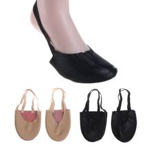 Basic Half Sole Stretch Slip-on Women's Lyrical Dance Shoe Girls Soft Ballet Toe Shoes Belly Dancing Shoes Wholesale 2024 - buy cheap