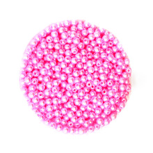 Plástico 2000 unids/lote perla de imitación Rosa cuentas redondas 4mm de diámetro. Venta al por mayor para CN-BSG01-01PK de pulseras y collares DIY 2024 - compra barato