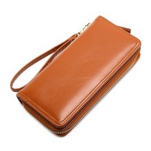 Fashion Women Wallet Long PU Leather Female Purses Trifold Lady Clutch Bag Zipper Money Bag Coin Purse Female Card Holder 2024 - buy cheap