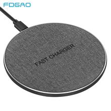 FDGAO 15W Fast Charging For Samsung S20 S10 iPhone 11 Pro XS XR X 8 Xiaomi Mi 10 10W Quick Charge USB C Qi Wireless Charger Pad 2024 - buy cheap