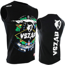 VSZAP RIO SPIRIT Combat fitness vest sleeveless T-shirt MMA Thai boxing martial arts summer men's fight sanda. 2024 - buy cheap
