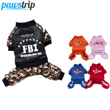 pawstrip Winter Dog Clothes Chihuahua Puppy Jumpsuit Fleece Lining Warm Dog Coat Puppy Outfits Pet Clothes For Small Dogs S-XXL 2024 - buy cheap