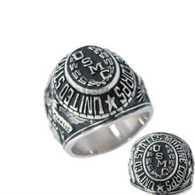 Wholesale UNITED STATES MARINE CORPS Ring USMC Ring Stainless Steel Jewelry Ring Motorcycles Biker Men Ring SWR0032B 2024 - buy cheap