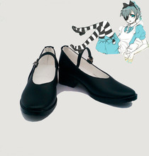 Custom made Alice ver Ciel shoes boots from black butler Kuroshitsuji Cosplay 2024 - buy cheap