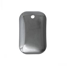 DoreenBeads Retail Created Natural Hematite Charm Pendants Rectangle Gunmetal 3.5cm x 22.0mm,1 PC 2024 - buy cheap