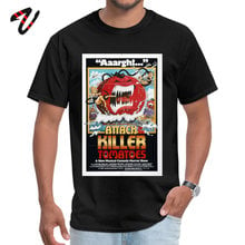 Plain Attack of The Killer Tomatoes. Greece Sleeve T-shirts VALENTINE DAY Crew Neck SS Tees for Men Tee Shirt Party 2024 - buy cheap