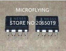 100PCS     NE555   NE555P    NE555N    DIP-8    IC 2024 - buy cheap