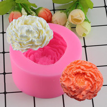 Mujiang 3D Peony Flower Silicone Soap Molds Candle Resin Clay Mould Sugarcraft Cake Decorating Tools Fondant Chocolate Stencil 2024 - buy cheap