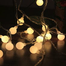 Lâmpada de led 30 leds para decoração, para dormitório para quarto, casamento, árvores de natal, plugue europeu, 4.5m