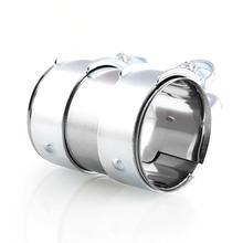 Vehicle Refit Lathedog Exhaust Gas Emission Multi Size Stainless Steel Downpipe Catback Muffler Pipe Band Flanges Clamp 2024 - buy cheap