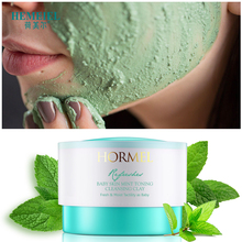 HEMEIEL Green Mud Face Mask Oil Control Deep Cleaning Shrink Pores Anti Acne Washable Mask Peeling Acne Blackhead Treatment Mask 2024 - buy cheap
