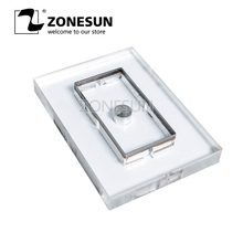Zonesun personalizou o perfurador do laser da forma de couro morre, molde do cortador da folha do pvc/eva da lâmina de aço, corte de couro da carteira da correia do relógio de diy morre 2024 - compre barato
