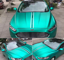 Premium Chrome Matte Metallic Teal Vinyl Film Car Wrap Full Car Body Wrapping Foil With Air Release Size 1.52x20 meters 2024 - buy cheap