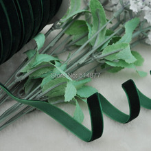 5Y Olive Green Color 2/8"Velet Ribbon Craft/Wedding/sewing  Free Shipping VR023-1 2024 - buy cheap