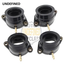 4Pcs Black Carburetor Adapter Interface Intake Manifold Boot Set for Yamaha FZS1 FZ-1 2004 2005 FZS1000 FZ-1 FAZER 2001-2005 2024 - buy cheap